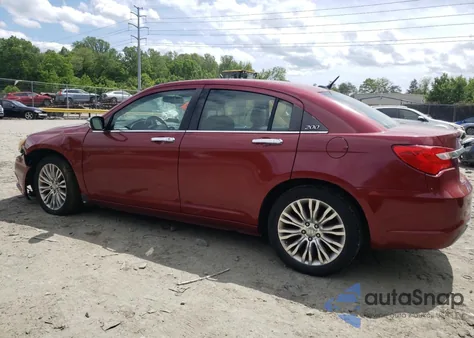 2011 Chrysler 200 Limited из США, поврежденный, VIN 1C3BC2FG6BN510010